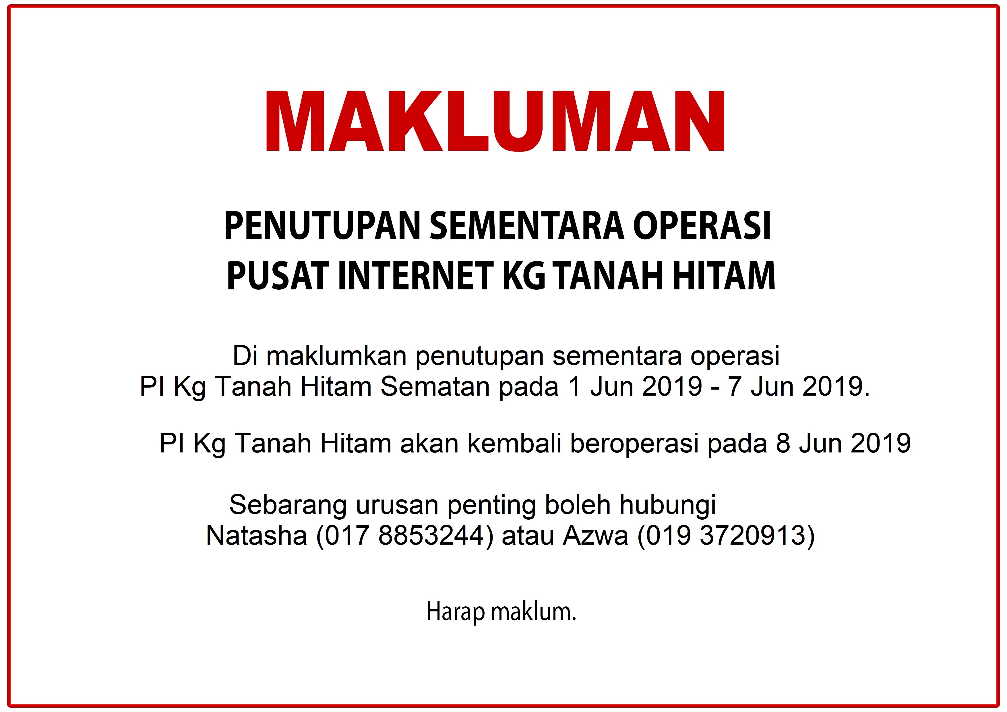 NOTIS PENUTUPAN raya2